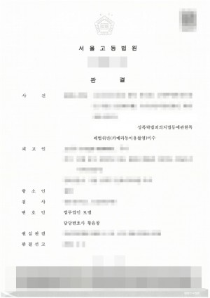 판결문 이미지